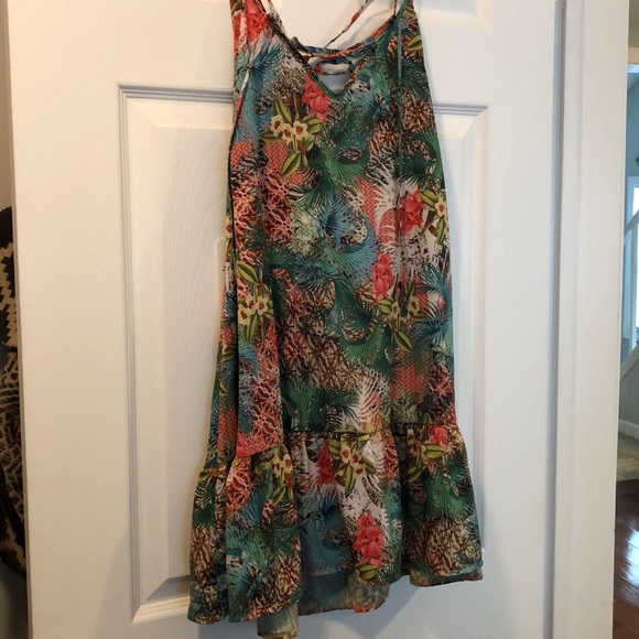 Sunsets Multi Tahitian Dream Riviera Dress MED - Picture 2 of 8